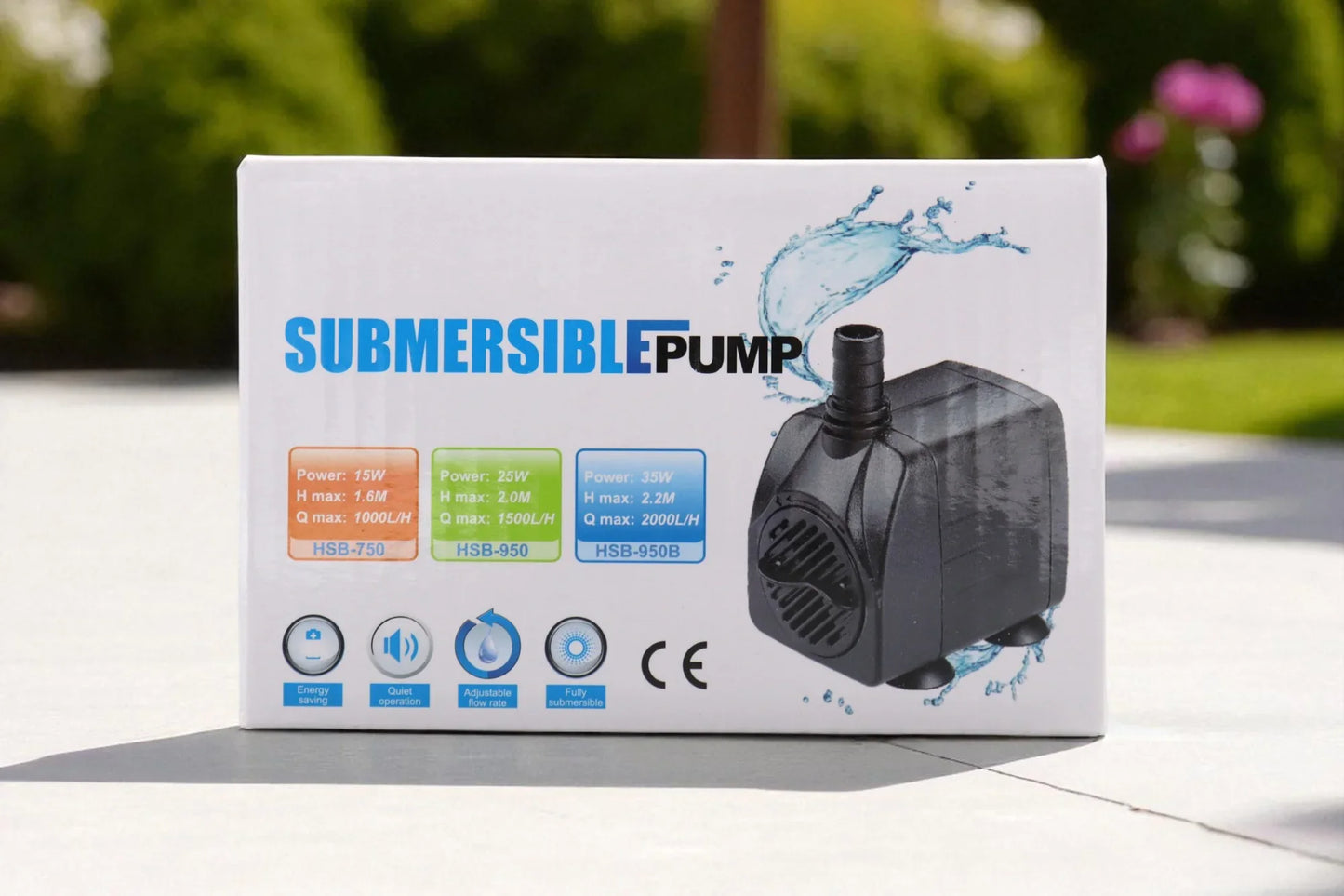 ClickFit Submersible Pump – 1000 L/H (8mm ID Tubing Compatible) - Stack Gardens