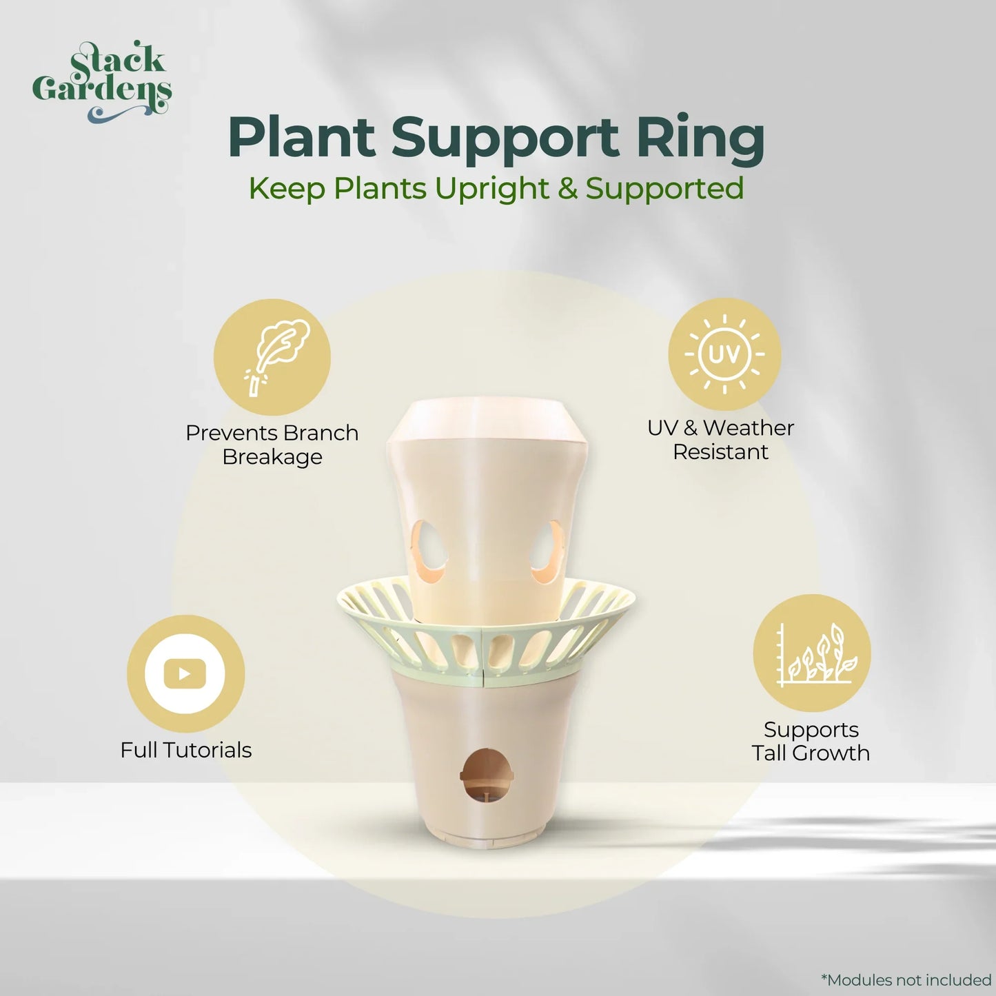 Plant Support Ring - Stack Gardens
