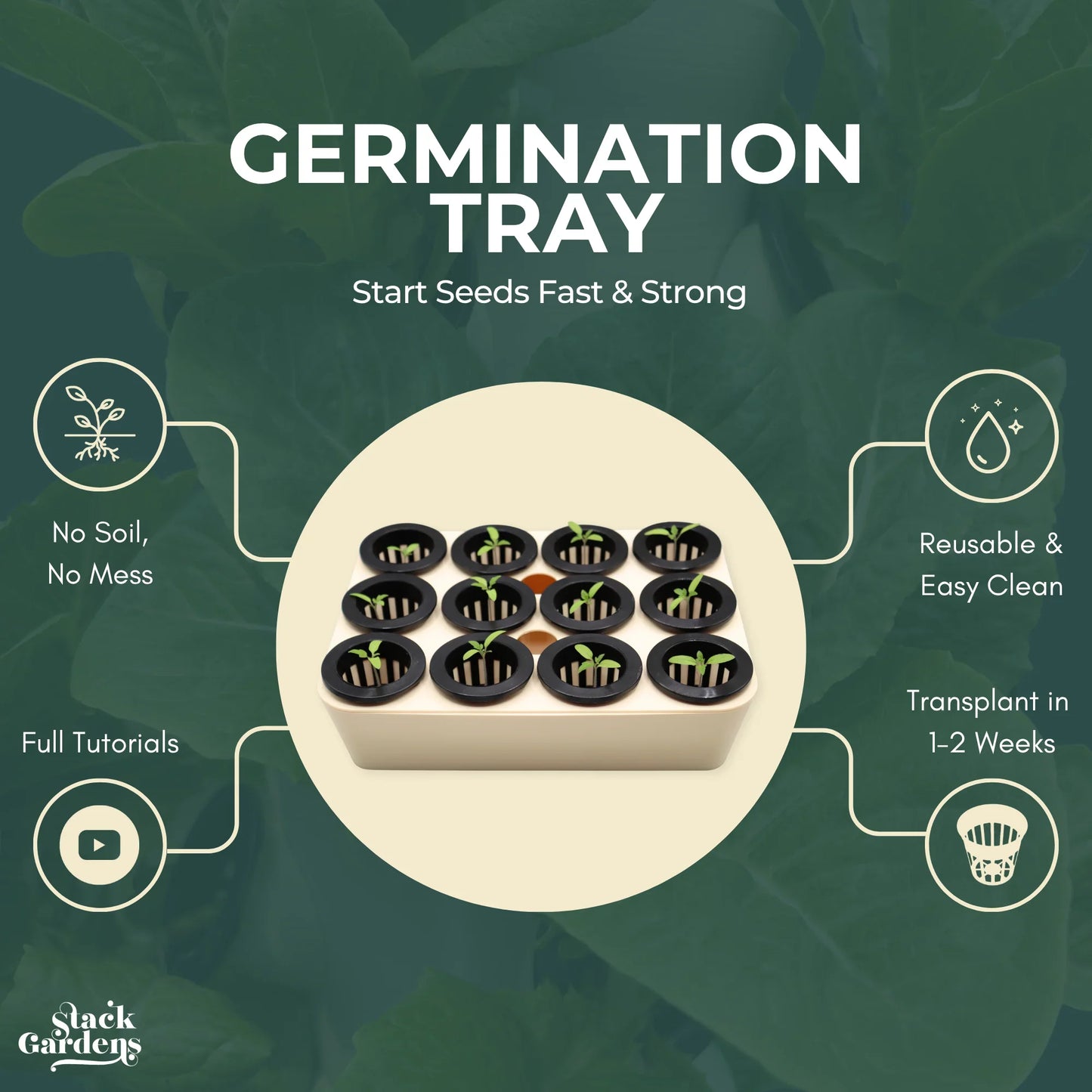 Germination Tray - Stack Gardens